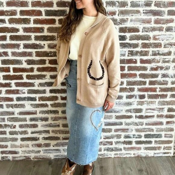 Sweater, Equine Embrace Jacquard - Picture 2 of 4